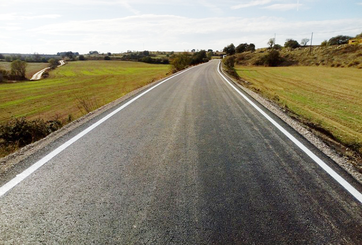 Millora de la carretera d’accés al poble de la Prenyanosa