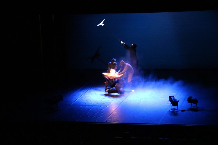 La Fira de Titelles de Lleida aixeca el teló per primera vegada amb un espectacle dedicat al públic familiar