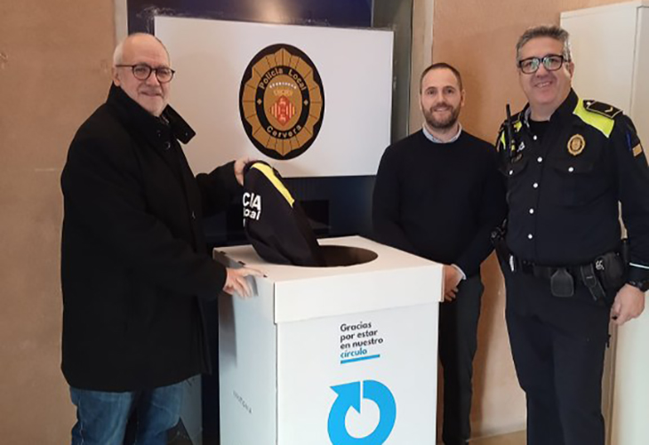 La Policia Local de Cervera s’adhereix al programa Re-Uniform de reciclatge d’uniformes