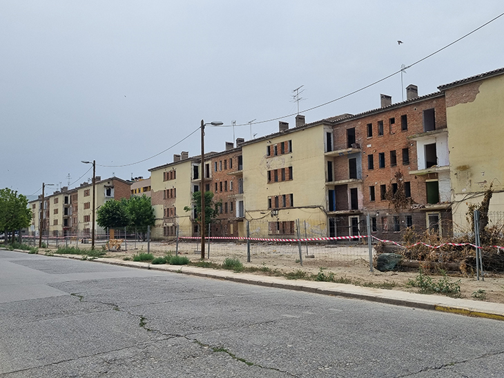 S'atura temporalment l'enderroc