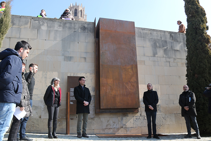 Inauguren el memorial per "dignificar i fer justícia" a les víctimes del camp de concentració de la Seu Vella de Lleida