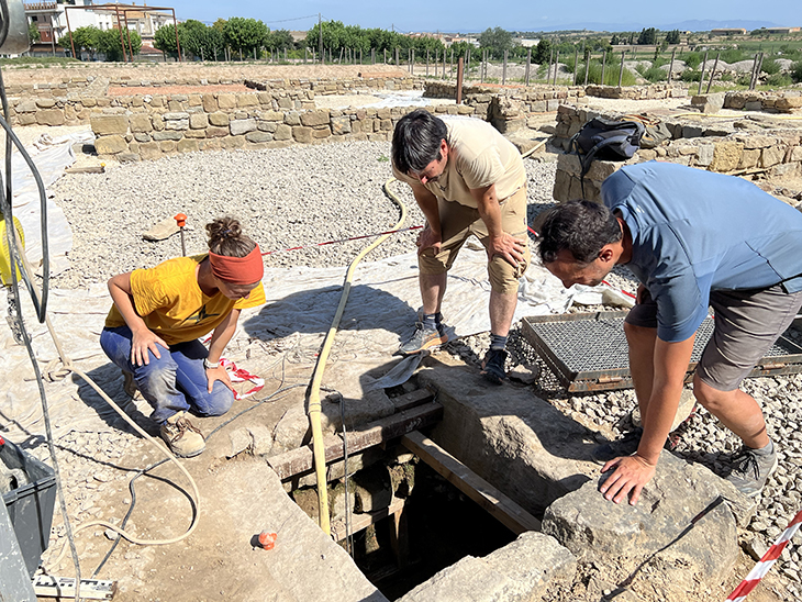 L'excavació d'un pou d'època romana tardana permet crear una visió evolutiva de com es menjava a l'antiga Iesso