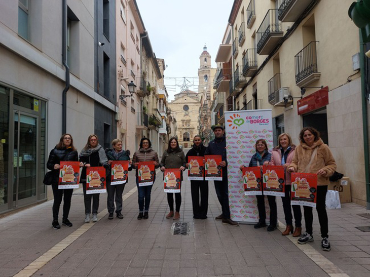 L'Agrupació de Comerciants de les Borges dona el tret de sortida a la campanya de Nadal, que repartirà 3.000 euros en vals