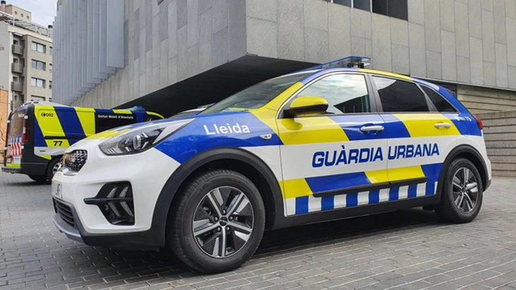 Detingut un home a Lleida per pegar a la seva parella dins d'un vehicle