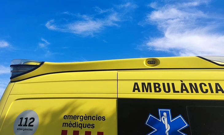 Mor un motorista en un accident a la B-23 a Esplugues de Llobregat 