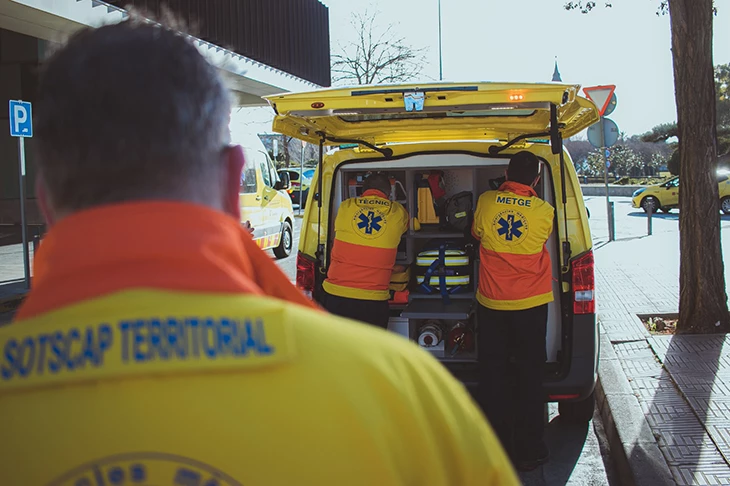 Mor una dona de 84 anys atropellada per un cotxe a l’avinguda Meridiana de Barcelona