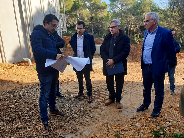 Rehabilitat el dipòsit d'aigua del Pujol de Torredembarra amb una inversió de més de 800.000 euros