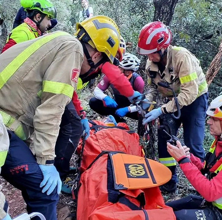 Rescaten un ciclista ferit en estat greu en una pista forestal propera a l'ermita de Sant Joan de Montblanc