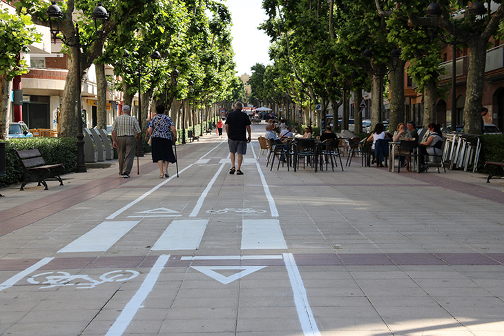 L'Ajuntament de Valls atura les obres del carril bic