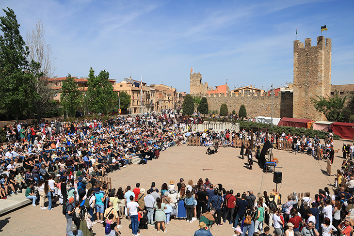 La 36a Setmana Medieval de Montblanc espera penjar el cartell de complet en espectacles, allotjament i restauració