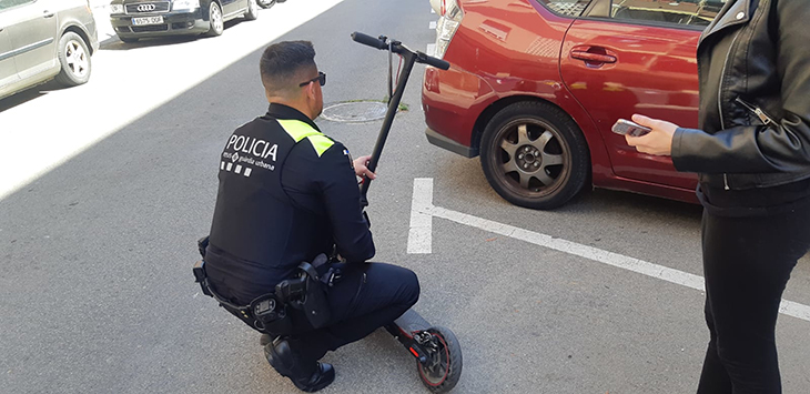 La Guàrdia Urbana de Reus impulsarà una campanya preventiva de control de ciclistes i vehicles de mobilitat personal