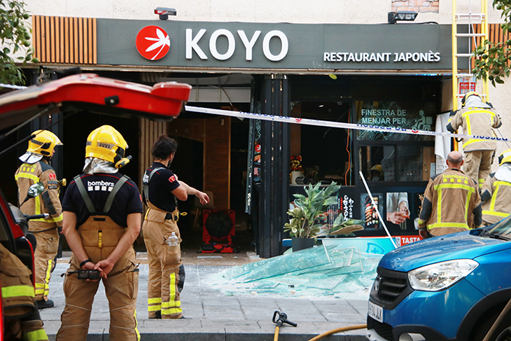Set ferits per una explosió en un restaurant de la Rambla Nova de Tarragona