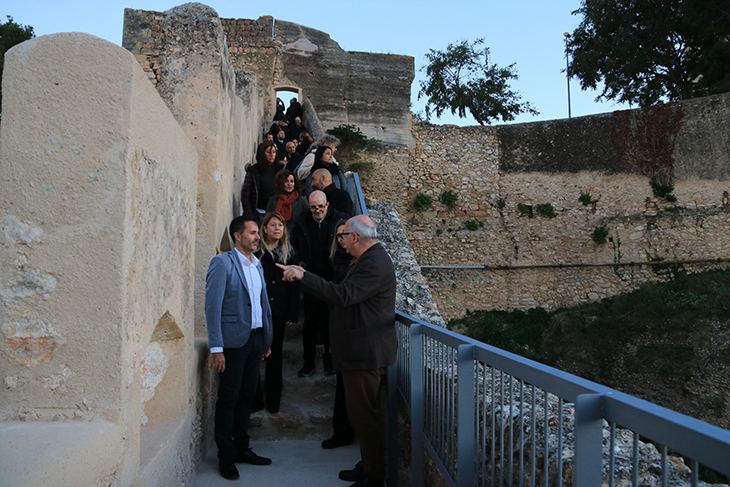 Tortosa recupera el pas de ronda medieval de les Muralles després de gairebé un any d'obres